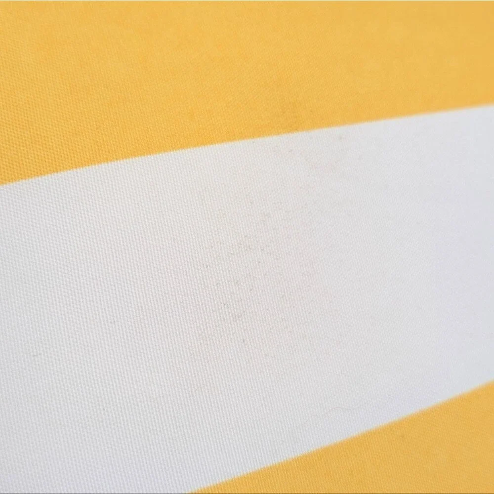 Tommy Bahama Awning Stripe Yellow Decorative Pillow - Set of 2